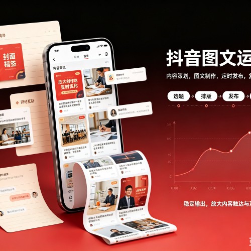 宿城抖音图文代运营服务